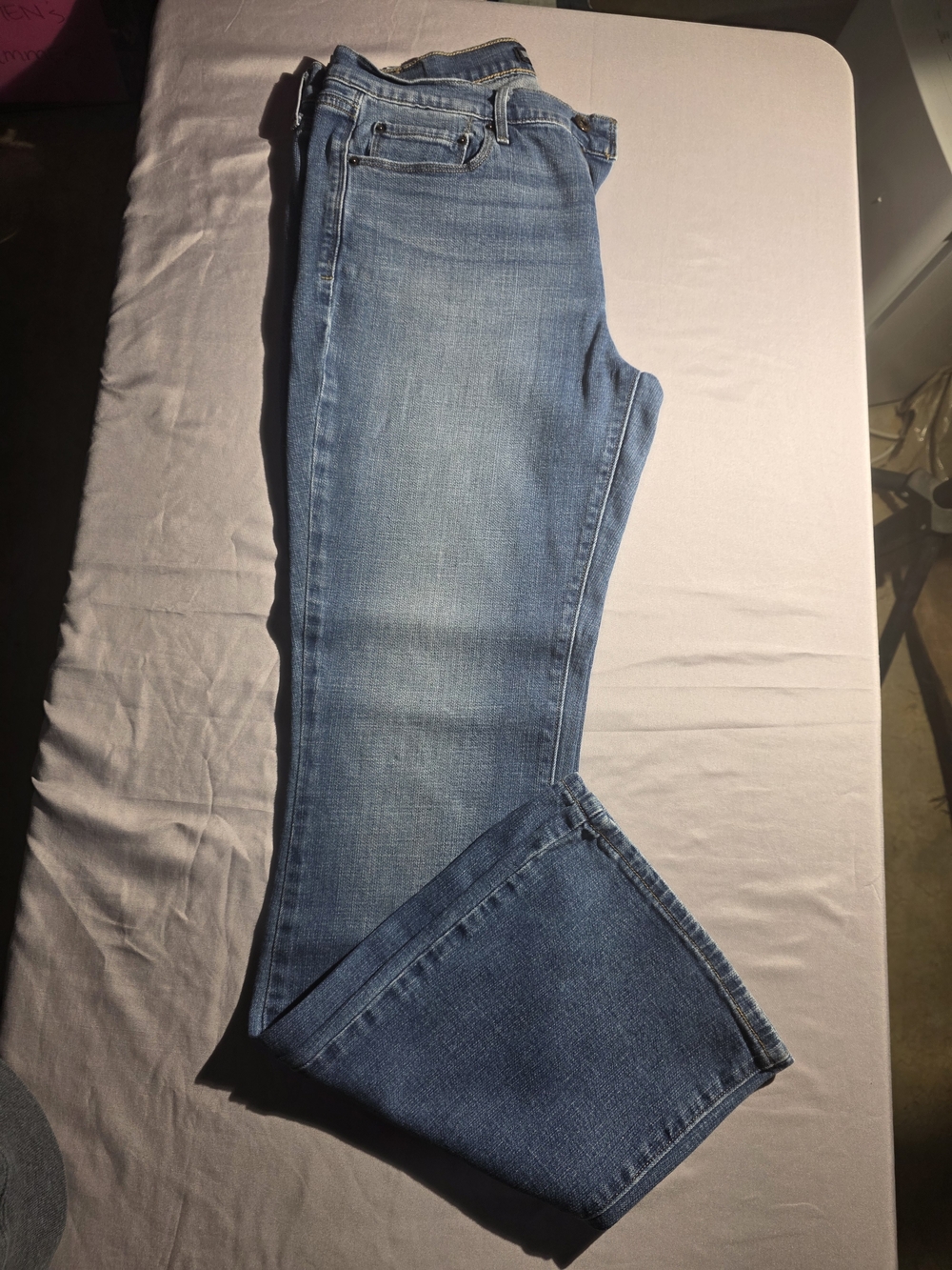 Levi's Women's Light Blue Boot Cut Jeans 30" Inseam